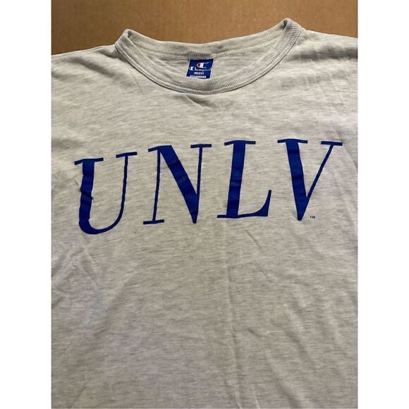 Vintage Champion UNLV University of Nevada Las Vegas Single Stitch USA Mens Sz L - Picture 3 of 8
